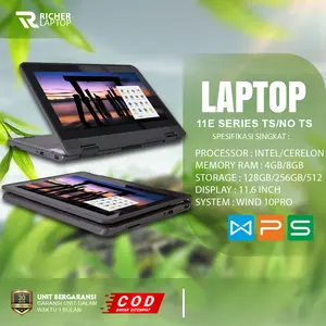 FLASH SALE!!! LAPTOP YOGA 11E TOUCHSCREEN INTEL CELERON SERIES RAM 4GB UP 8GB SSD 128GB UP TO 512GB RICHER GOOD GRADE
