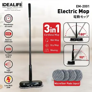 IDEALIFE - Electric Mop - Alat Pel Listrik (IL-101A)