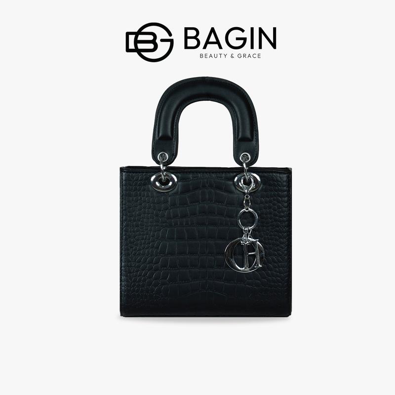 【Shop Túi Xách Nữ Vuông Tặng Kèm Móc Khóa Da Lì Có Dây Đeo Chéo [gy-879]