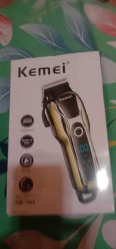 Product Review of KEMEI 1990 Alat Cukur Turbo Kemei 1990 Clipper Kemei KM-1990 Cukruan Rambut Kemei KM1990 TURBO KM-1990 Mesin Cukur Rambut from S**2 1