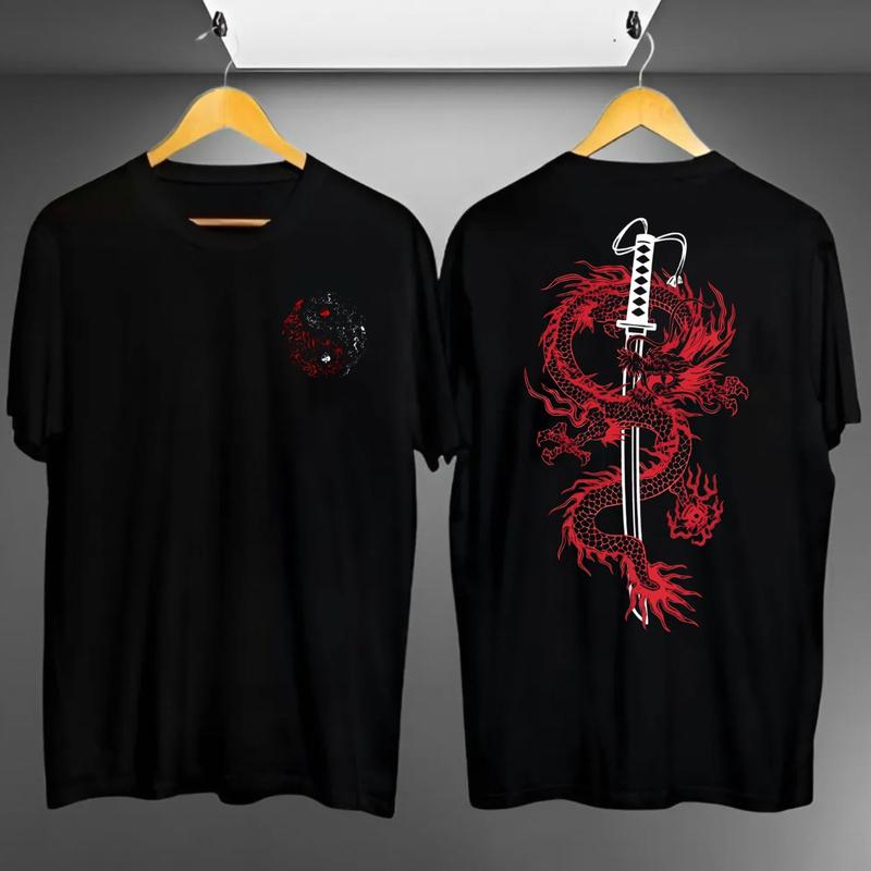 Product Introduction of Kaos Distro Motif Luffy Punch Sablon Digital Printing Unisex Lengan Pendek - Keren, Dewasa, Panjang, Pria, Oblong, Katun 26