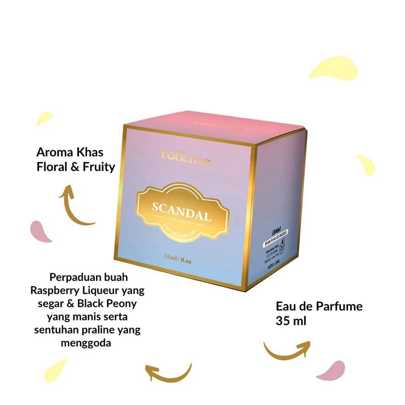 ( HARGA 1 BOTOL ) INSPIRED PARFUME BY TALKME 4