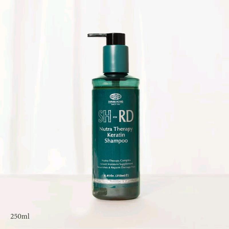 SHRD Nutra Therapy Keratin Shampoo Perawatan Rambut Rontok Lepek Oil Control Conditioner Haircare Ketombe Sampo Kering Penghitam Vitamin Extract Berminyak 7
