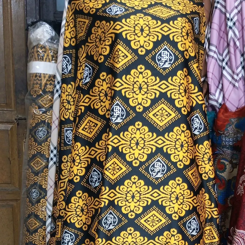 KAIN BATIK SILK SUTRA Premium Gred A - Lebar 1,5 Meter
