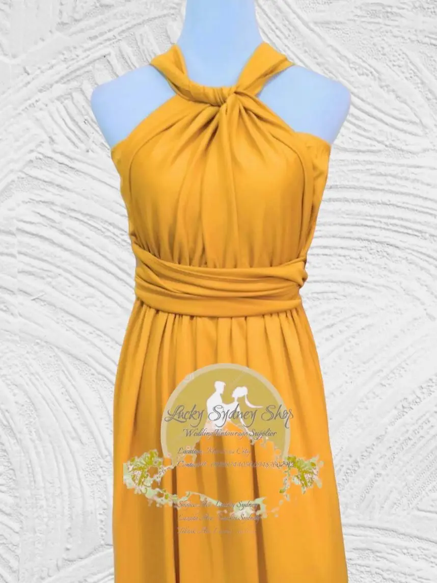 YELLOW GOLD Infinity Dress with Attached Tube Floorlength - TikTok Shop Philippines YELLOW GOLD Infinity Dress with Attached Tube Floorlength - TikTok Shop Philippines