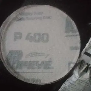 per 10 lembar AMPLAS BULAT VELCRO 4 INCH KERTAS GOSOK KREK 100MM REMPELAS BUNDAR 4 INCI MURAH mata gerinda