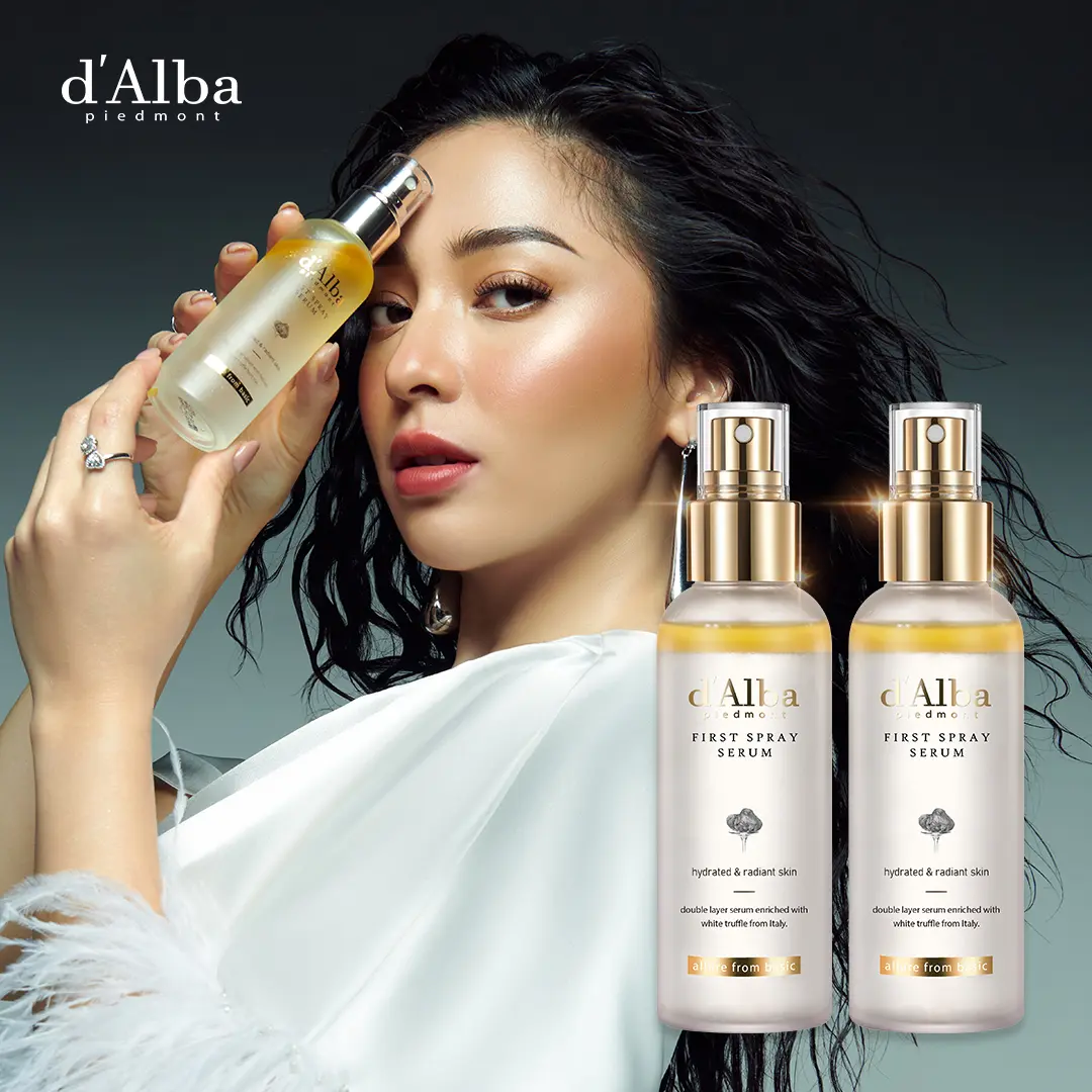 d'Alba First Spray Serum Double Set (2 Pcs d'Alba White Truffle First Spray Serum 100ml)