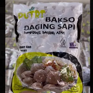 [Terlaris]Bakso 1Kg isi 100 Sapi Kombinasi Ayam HALAL