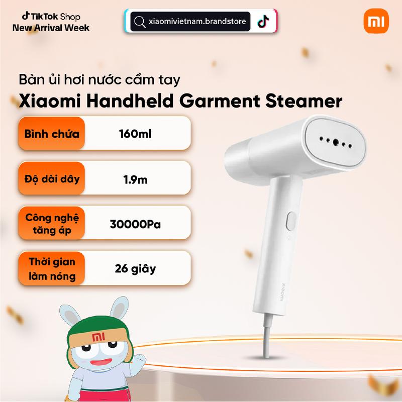 Bàn ủi hơi nước cầm tay Xiaomi Handheld Garment Steamer - Làm nóng nhanh - Dễ sử dụng - Tiện mang theo BHR8269EU