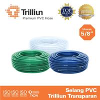 Gambar Selang Air PVC Trilliun Transparan 5/8" Inch - 50 Meter - Biru dari Trilliun Kab. Pasuruan 1 Tokopedia