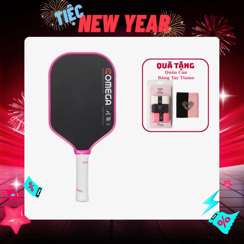 Vợt pickleball Kamito Omega - Vợt pickerball kiểm soát ổn định bóng điểm ngọt mở rộng đánh linh hoạt