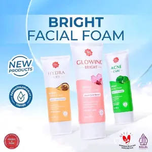 [NEW] Viva BRIGHT Facial Foam with NIACINAMIDE, AHA, BHA, Glutathione, & COLLAGEN (Tersedia 3 varian)