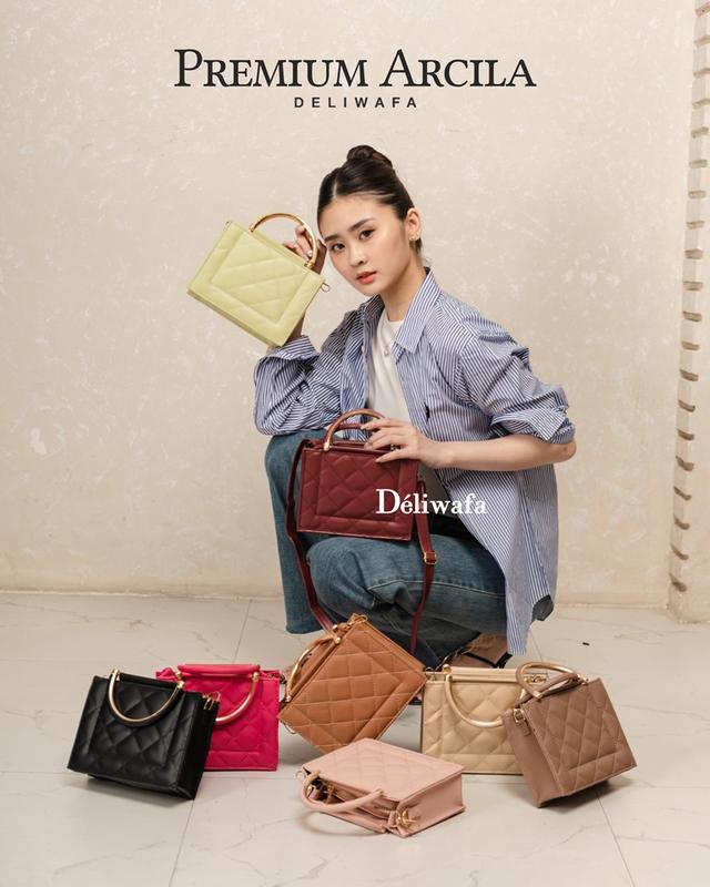 [Beli Lokal] Deliwafa - Selempang Wanita Slingbag Premium Tas Arcila 0