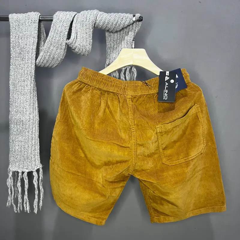 Alino Celana Pendek Pria broadshort cowok Dark Mustard premium quality shorts boxer surfing distro katun santai dewasa Pantai Nyaman hitam marun merah Panjang Tidur 4
