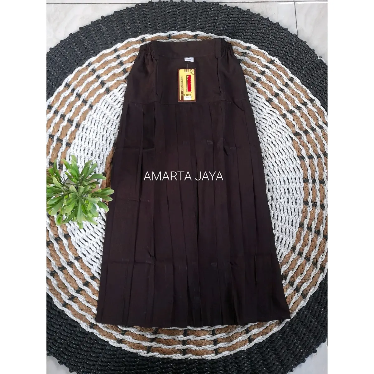 ROK PRAMUKA TURUN PINGGUL PLISKET SERAGAM SEKOLAH SD SMP SMA MI MTS MA BAHAN TESSA PREMIUM MURAH TEBAL HALUS TIDAK TERAWANG