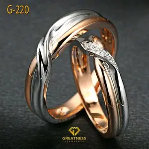 Cincin Kawin Nikah Emas Dan Palladium G-220