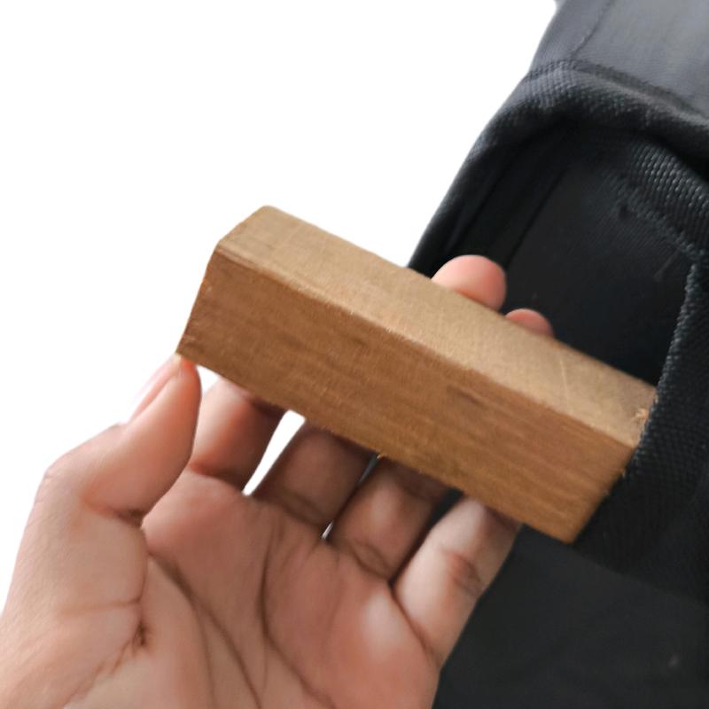 Kayu Penyangga Tas Kurir Kayu Balau Kokoh Kuat Tebal Ukuran 1 meter Sepasang 9