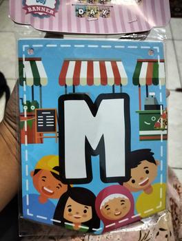 Product Review of BANNER MARKET DAY | BUNTING FLAG BENDERA JUAL BELI KEGIATAN SEKOLAH SCHOOL EVENT from M**a R**n 0