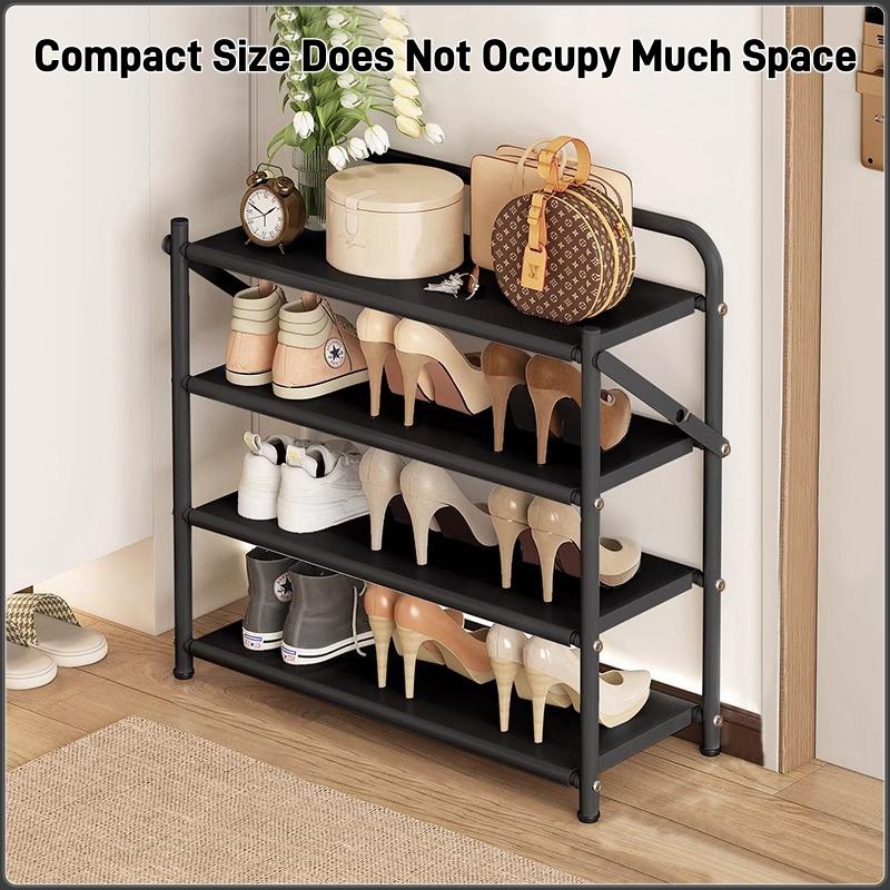 【Funhom Decor】[SG Stock]Installation Free Shoe Cabinet Foldable Shoe Rack Space-Saving Shoe Organizer Shoe Storage Lightweight