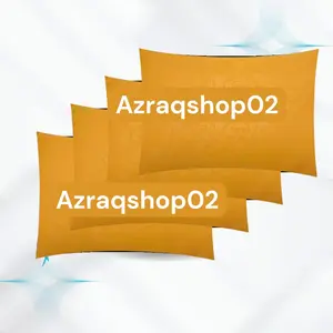 Sarung Bantal Resleting isi 4 pcs Bahan Katun Embos Tidak Pudar Nyaman Mudah Dicuci - Kualitas Sarban estetic