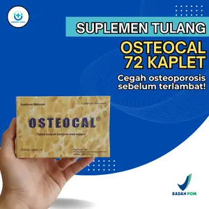 Osteocal Box isi 72 kaplet atau 12 Strip