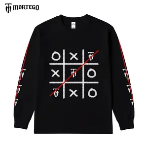 Mortegoclub Kaos Tshirt TIC TAC TOE Cotton Combed