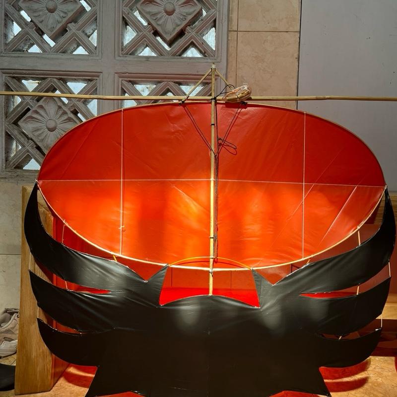 Layangan ram raman emped ukuran 100cm plus sendaren - Shop | Tokopedia