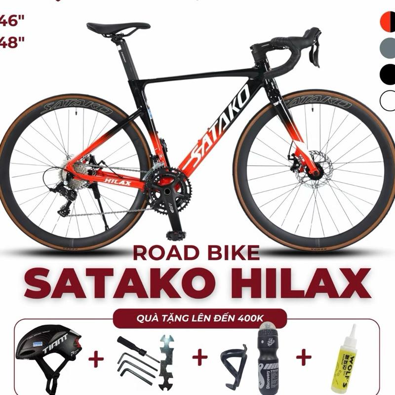 Xe Đạp Đua SATAKO HILAX Khung Nhôm 6061 Tay Đề Lắc SENSAH ignite roadbike tốt nhất tầm giá trên 9 triệu