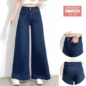 Skena Kulot Jeans Wanita Ukuran Standar dan Jumbo Nyaman Untuk Sehari-hari