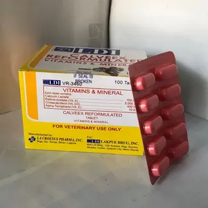 LDI Calveex / strip vitamin untuk hewan peliharaan asli
