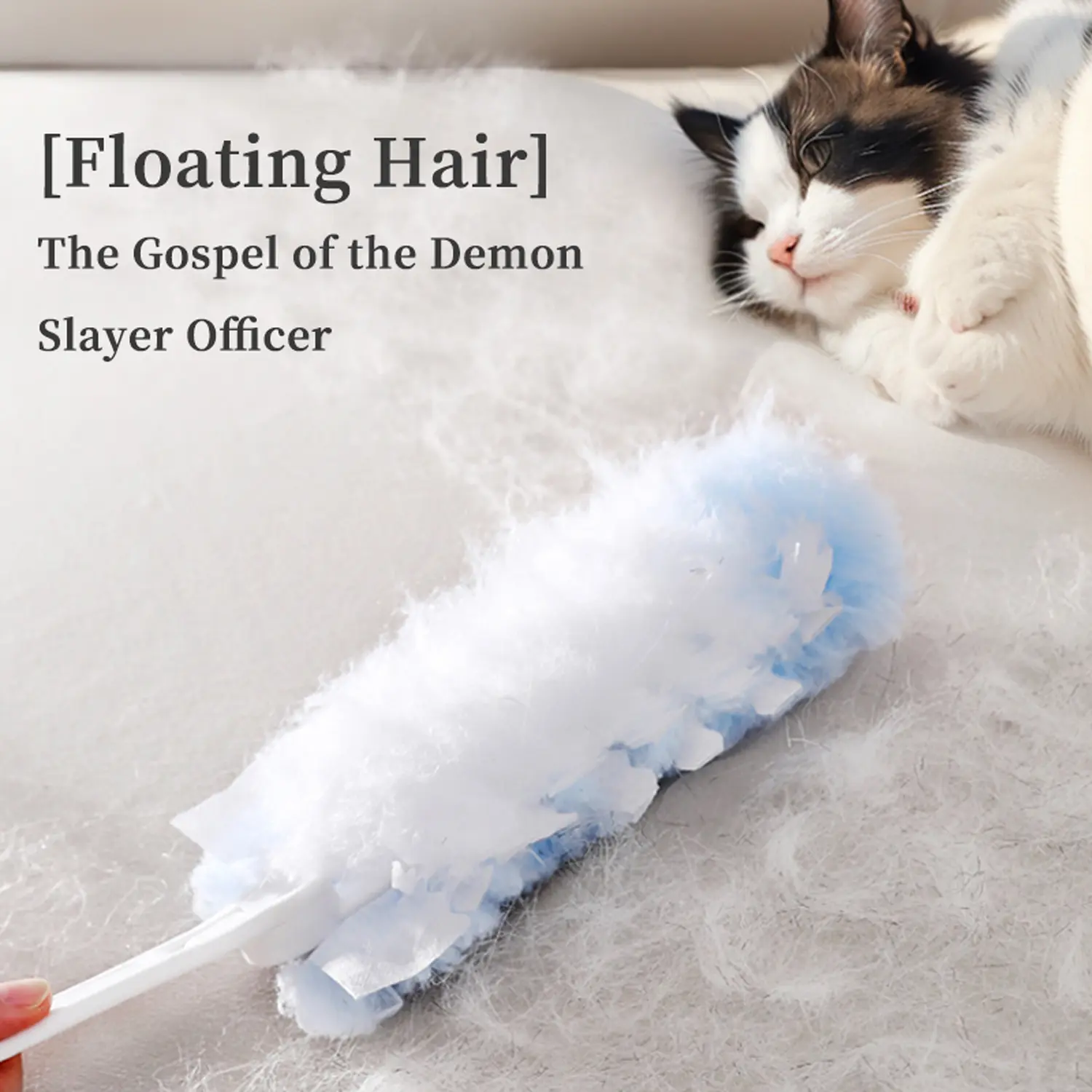 Electrostatic dust removal duster with adsorption function for sweeping dust, suitable for household and car use. It can be folded and is a magic tool for cleaning cobwebs, fan dust and the like. It's similar to a feather duster.