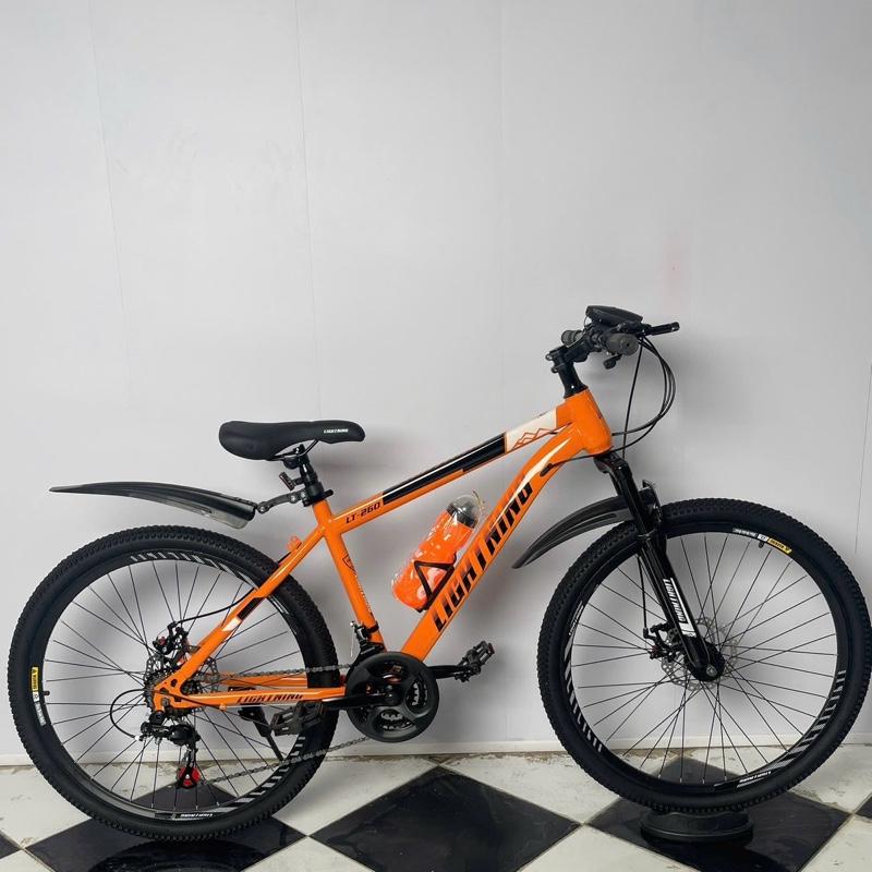  Xe đạp thể thao  khung thép các bon bộ chuyển dộng  21 tốc độ  đùi đĩa 3 tầng chống gỉ phanh đĩa cơ tản nhiệt độ bám tốt an toàn khi phanh gấp Sports Gắn Xe Đạp 