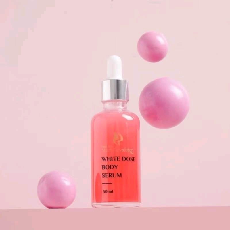 House Of Beauty White Dose Body Serum 50ml | Serum Pencerah Tubuh Mencerahkan 0