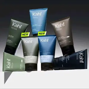 Kahf Facial wash 100ml Oil and Acne Skin Energizing and brightening oil and comedo defense dark spot scrub acne and pore cleanser 50ml pembersih wajah pria Low PH Komedo Berjerawat Berminyak