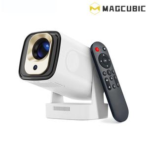 Magcubic Hy310 スマートプロジェクター、330 ANSIルーメン、1080pネイティブ解像度、Wi‑Fi 6・Bluetooth 5.4対応、180°フレキシブル自動ケystone補正、ポータブルホームシアター