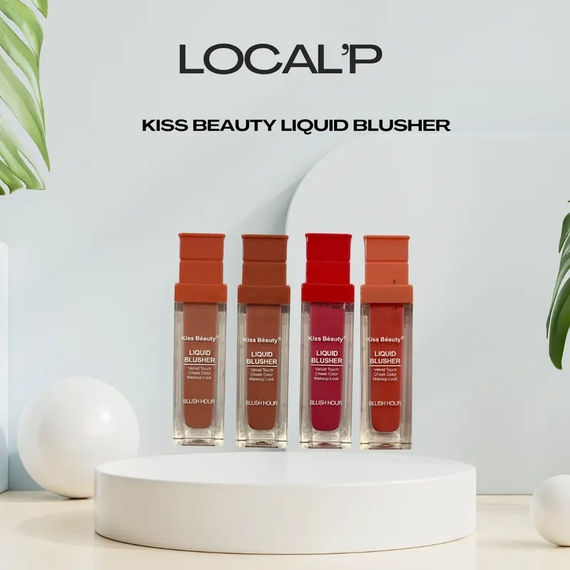 Local'P - Liquid Blusher Kiss Beauty Makeup - TikTok Shop Malaysia