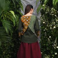 Gambar NONA RARA - Rembulan Encim T4309, Baju kerja batik blouse wanita modern - S dari Nona Rara Batik Kota Administrasi Jakarta Timur 4 Tokopedia