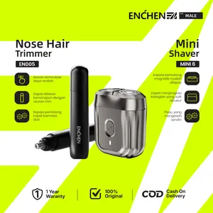 【Official Live】ENCHEN Mini 6 Mini Shaver Alat Cukur Jenggot Nose Ear Trimmer Elektrik Kumis