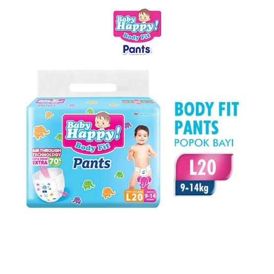 Popok Bayi Happy Baby Pants S38 M32 L28 XL26 XXL24 - Diapers 3