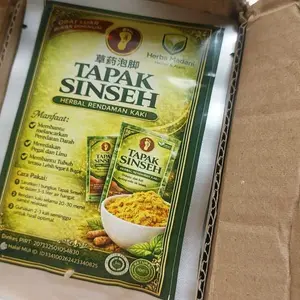 TAPAK SINSEH Serbuk rendaman kaki | herbal rendaman kaki | bubuk rendaman kaki