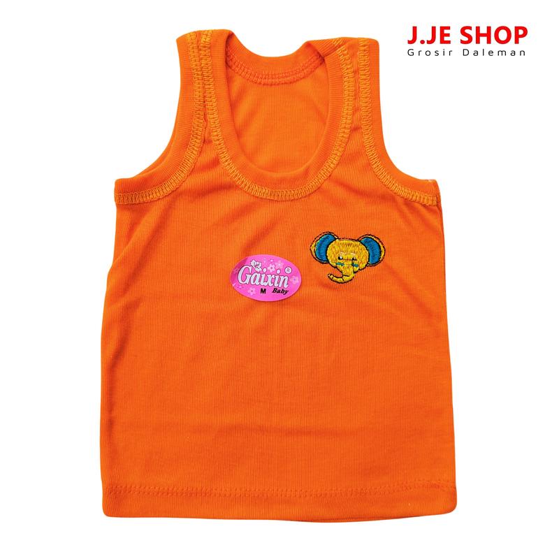 12 Pcs Kaos Singlet Anak Laki-Laki Stabillo SINGLET Anak Katun Bordir Unisex Fashion - Pola Grafis Karakter 2