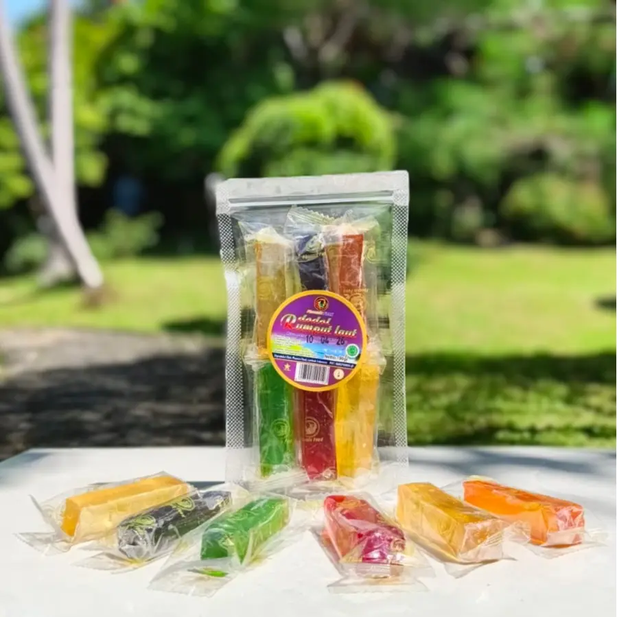 Dodol Rumput Laut Aluminium Foil 90g - Camilan Khas Lombok - Food