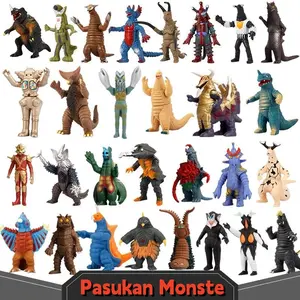 Mainan Edukasi Figure Monster Softga 12cm ANTI PECAH! Hadiah Ulang Tahun/Natal Spesial,COD!​ Anak