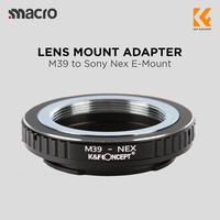 Gambar KNF Concept Lens Mount Adapter M39 to Sony Nex E-Mount dari MACRO.id Kota Administrasi Jakarta Barat 2 Tokopedia