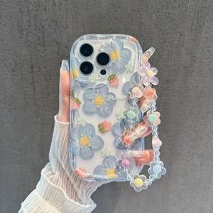 Funda de Moda 3D con Diseño de Flor y Oso Colorido para Honor 400 Lite X6C X8C X8A X9B X9C X7C 200 Smart X8B X7B X6 X6S X7A X6A X6B X5B X5 Plus X8A X8 Magic 7 6 8 Lite Fundas para Teléfono