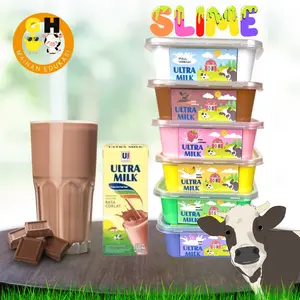 Slime Ultramilk 200ml Aroma Susu Tofu Slime Jiggly by GHEduPlay DA