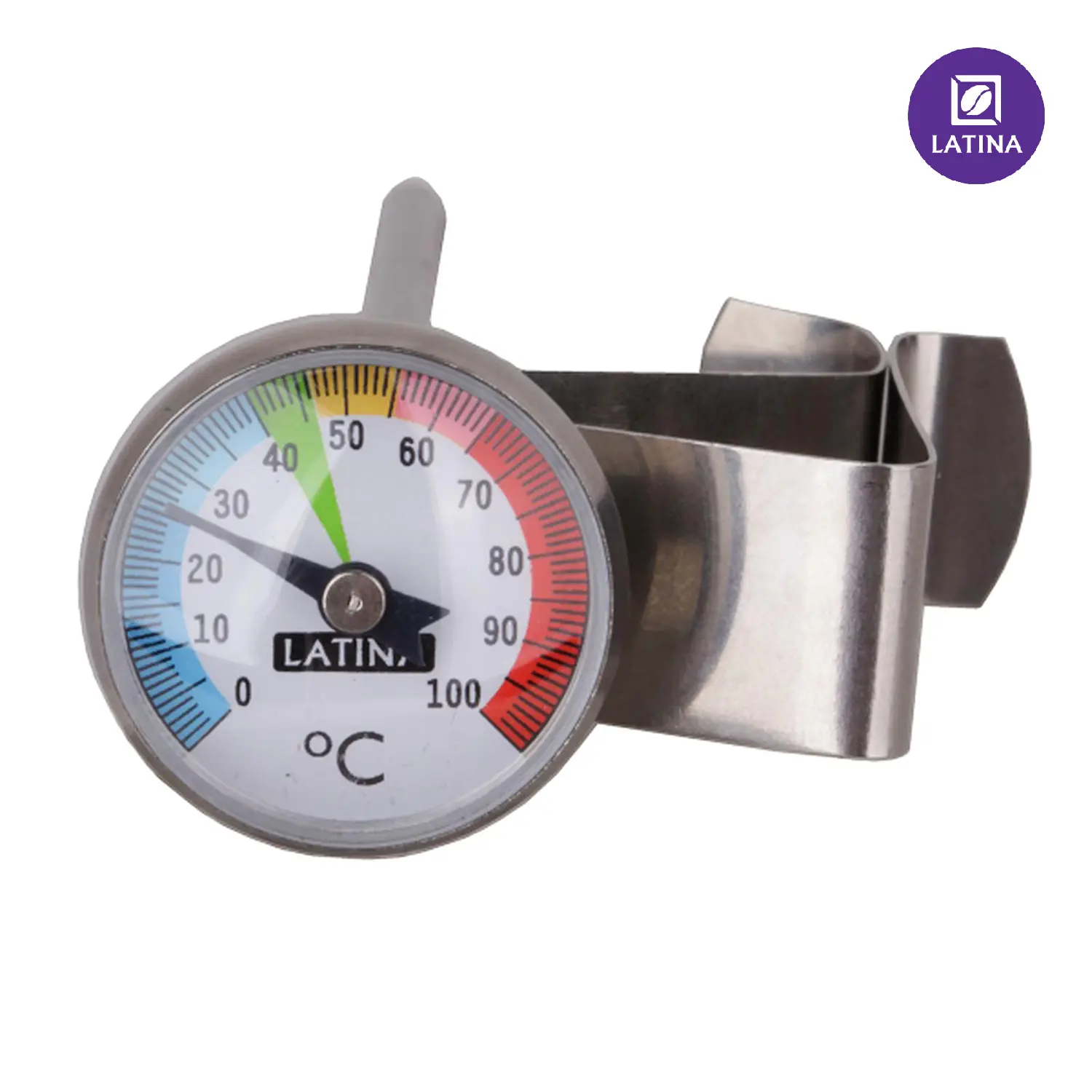 Thermometer Mekanik Rainbow MTH-3309 | Termometer Analog Jarum Stainless Steel untuk Dapur & Kopi