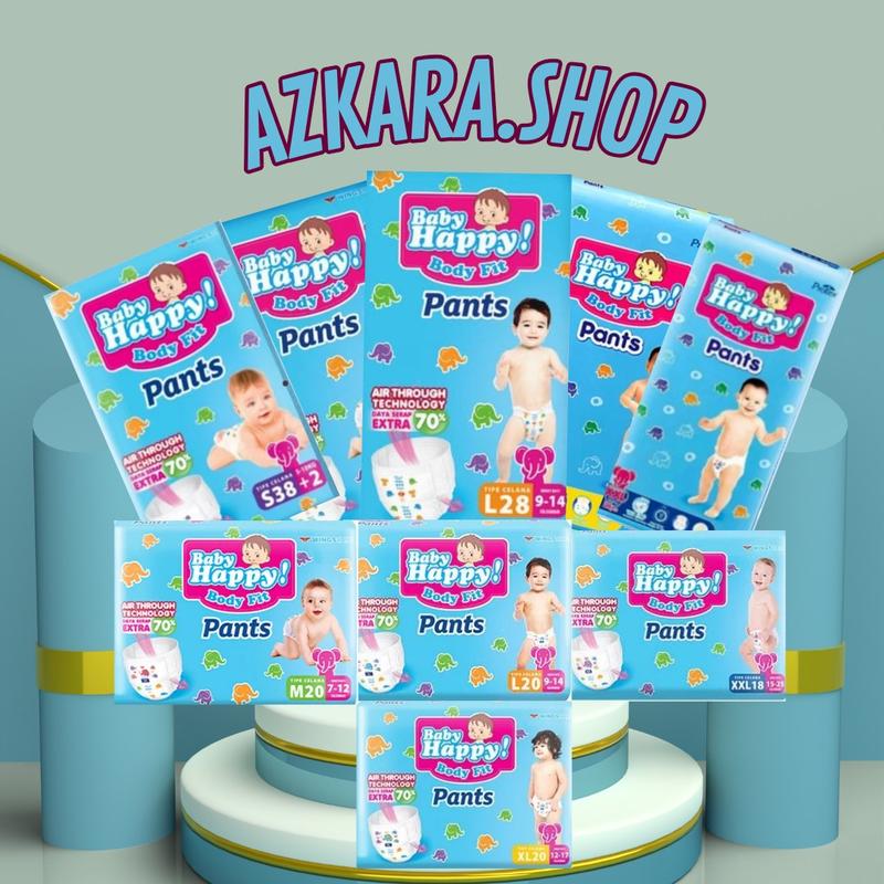 Product Introduction of 2&3 Ball Baby Happy Pants All Size Diapers  Popok bayi 1
