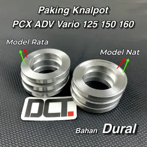 Paking Knalpot Vario 125 150 160 PCX ADV 150 160 Bahan Dural Khusus Knalpot Racing