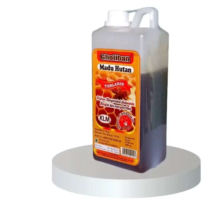 Madu Gholiban Madu Hutan Kalimantan 1kg bee pollen dan royan jelly